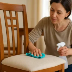 Como limpar estofados de cadeiras de jantar facilmente