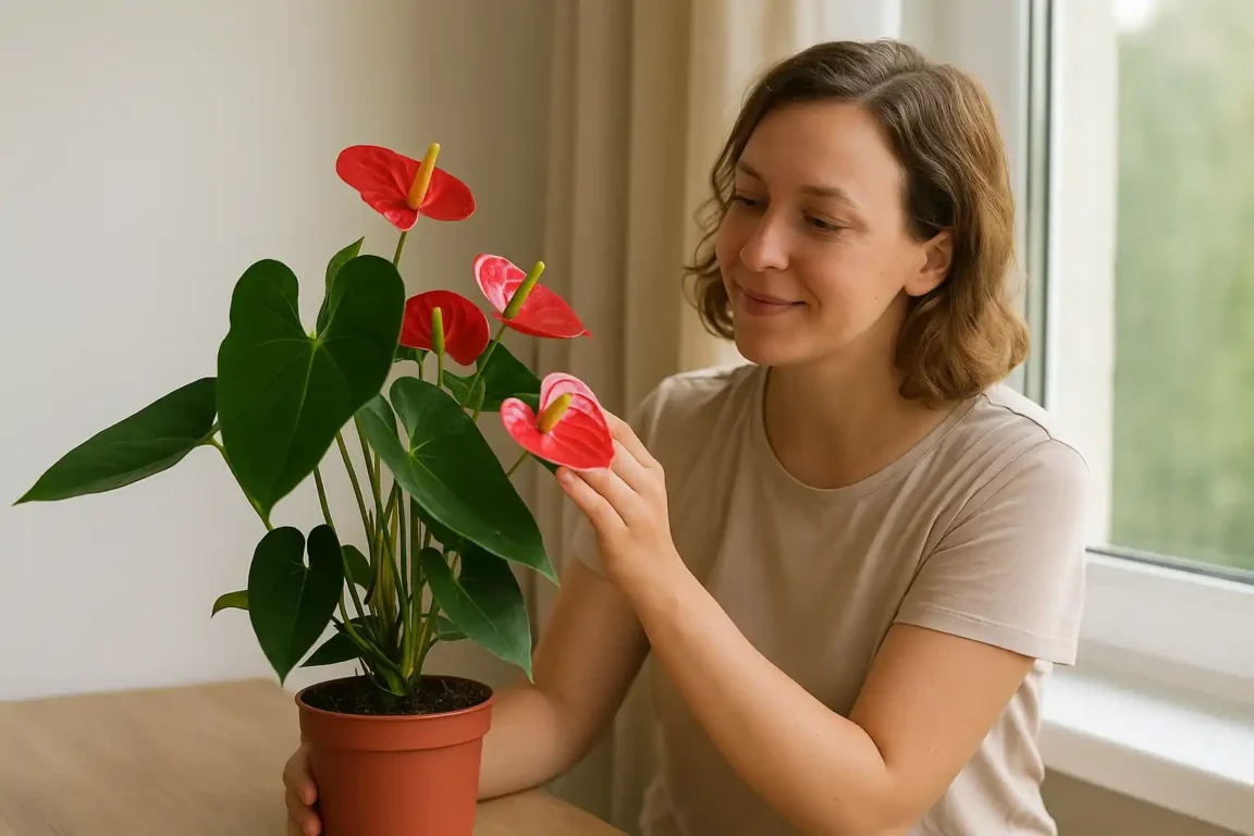 Como plantar antúrio colorido e fazer florescer com mais cor
