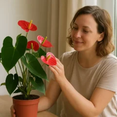 Como plantar antúrio colorido e fazer florescer com mais cor