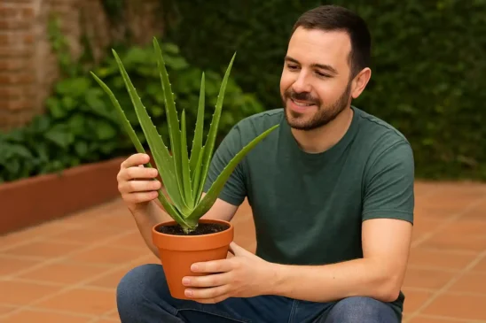 Como plantar babosa no vaso e usar o gel para pele e cabelo