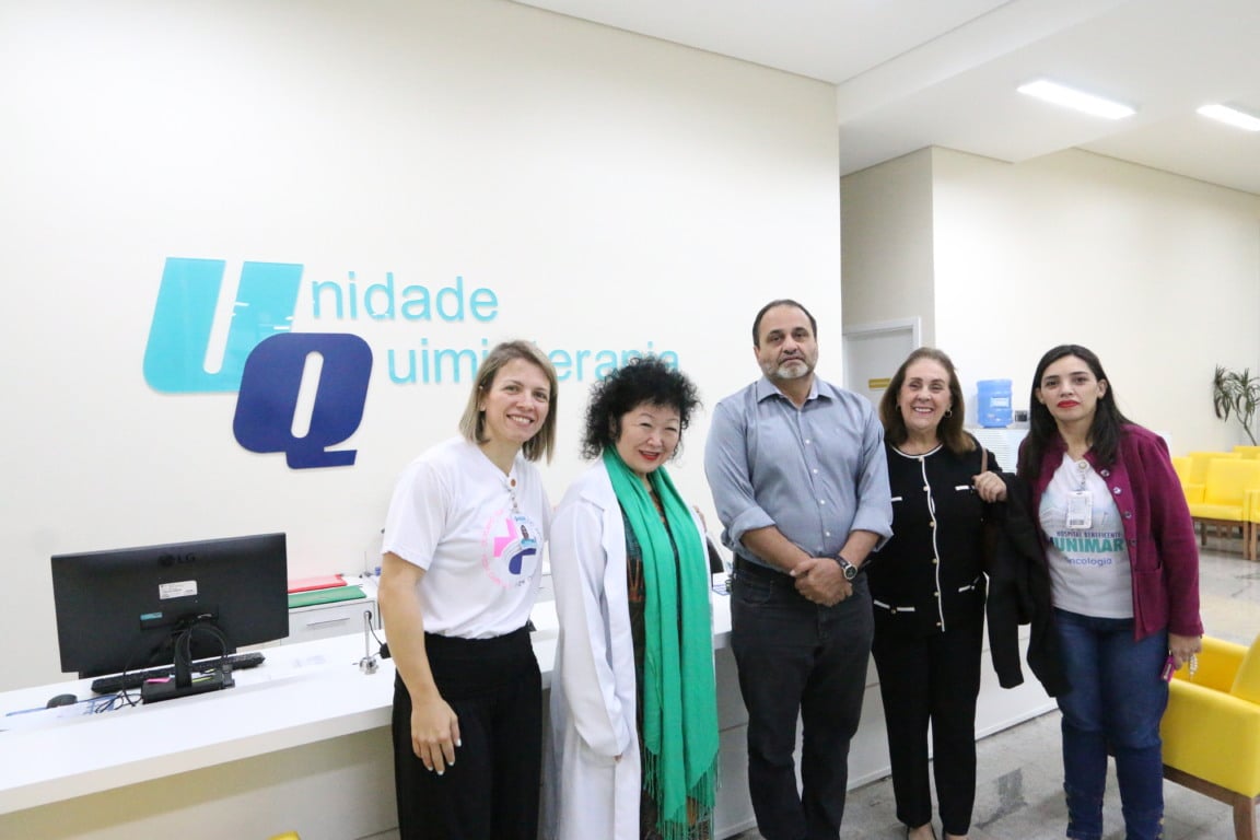 HBU recebe Nise Yamaguchi e reforça referência contra câncer