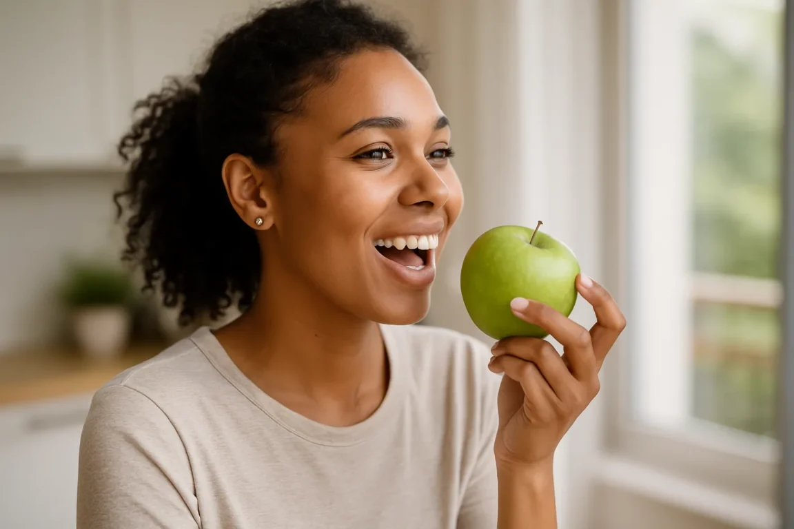Maçã verde antes das refeições ajuda a reduzir ansiedade e fome