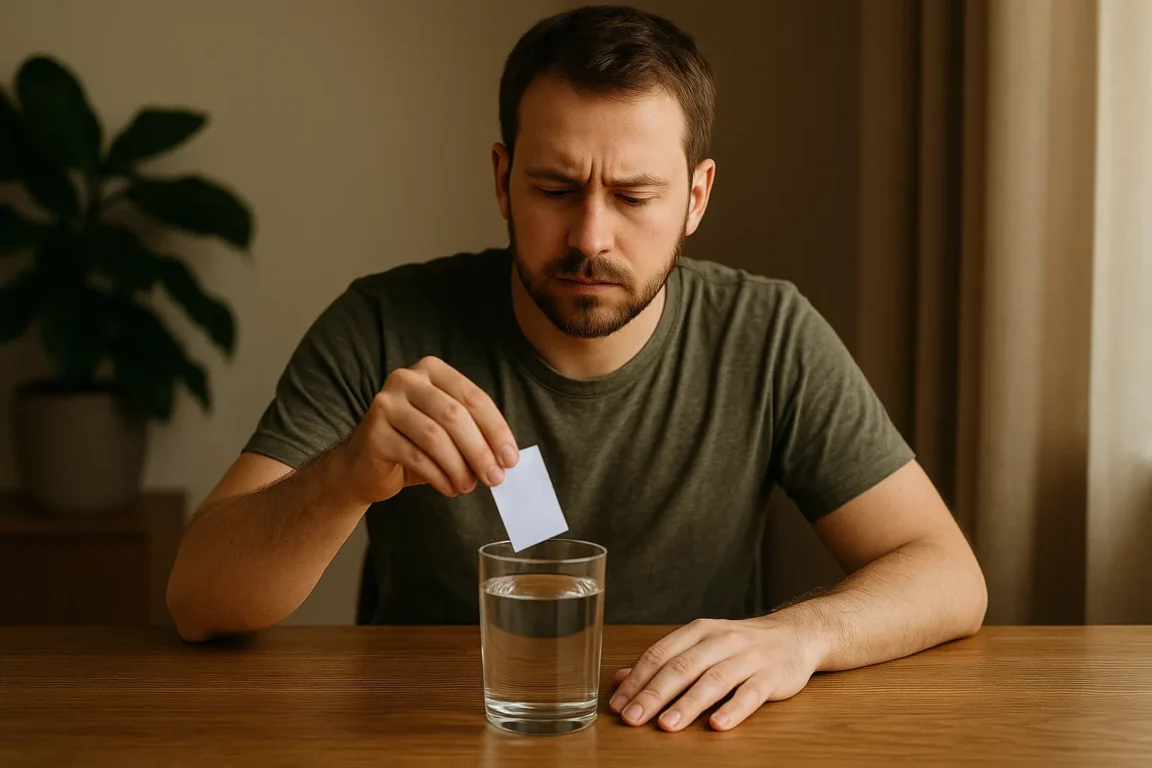 Simpatia do papel e copo d’água para afastar pessoas falsas