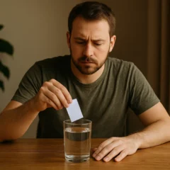 Simpatia do papel e copo d’água para afastar pessoas falsas