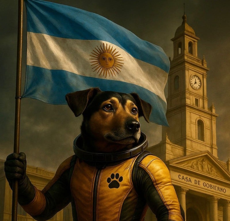 Pituco, cão herói de Marília, vai ajudar aulas de português na Argentina