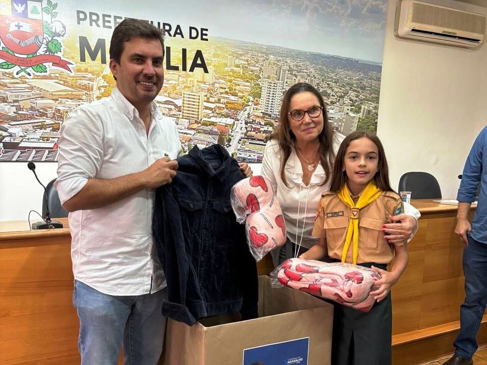 Campanha do Agasalho teve 29 mil peças e mostra como foi entrega em Marília