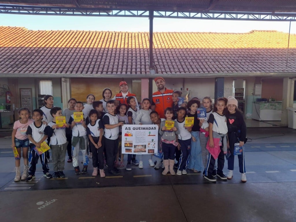 Campanha de prevenção de queimadas vai a escolas de Marília