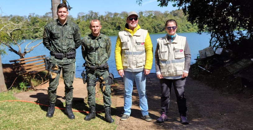 MP prepara medidas contra 70 estruturas de pesca e caça no Paranapanema