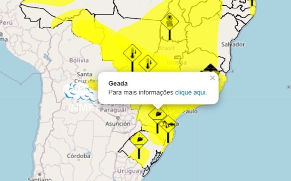 Inmet alerta risco de geada em Marília e frio de até 6º