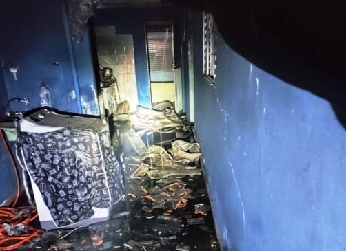 Incêndio destrói casa e morador é suspeito após briga de casal