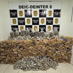 Polícia apreende uma tonelada de maconha na 'rota caipira' da Raposo Tavares