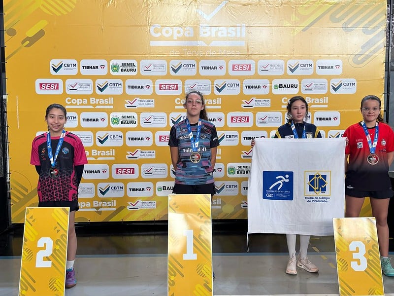Tênis de Mesa de Marília vence etapa da Copa Brasil em Bauru