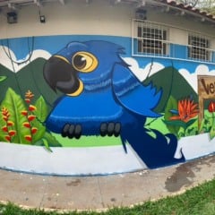Bosque terá graffiti e educação ambiental em interação com crianças