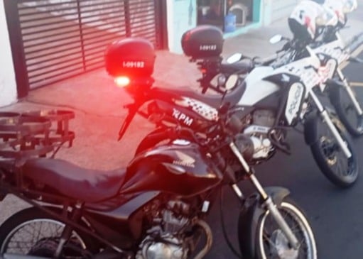 PM flagra moto com R$ 63 mil em multas em Marília