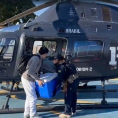 Helicóptero da PRF em Catanduva permite transplante de órgão em SP