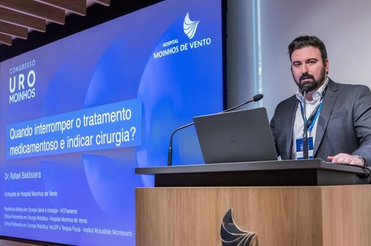 Médico de Marília é destaque em congresso de urologia no RS