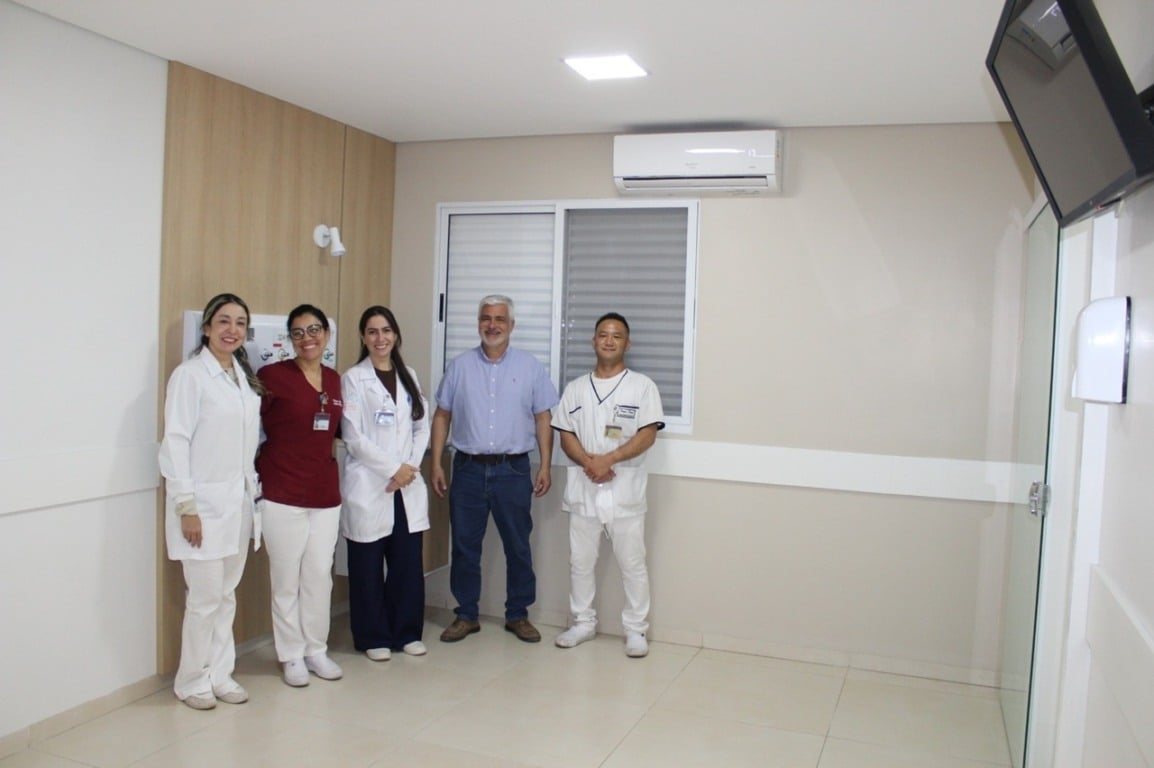 Reforma na Ala SUS entra em reta final na Santa Casa de Marília
