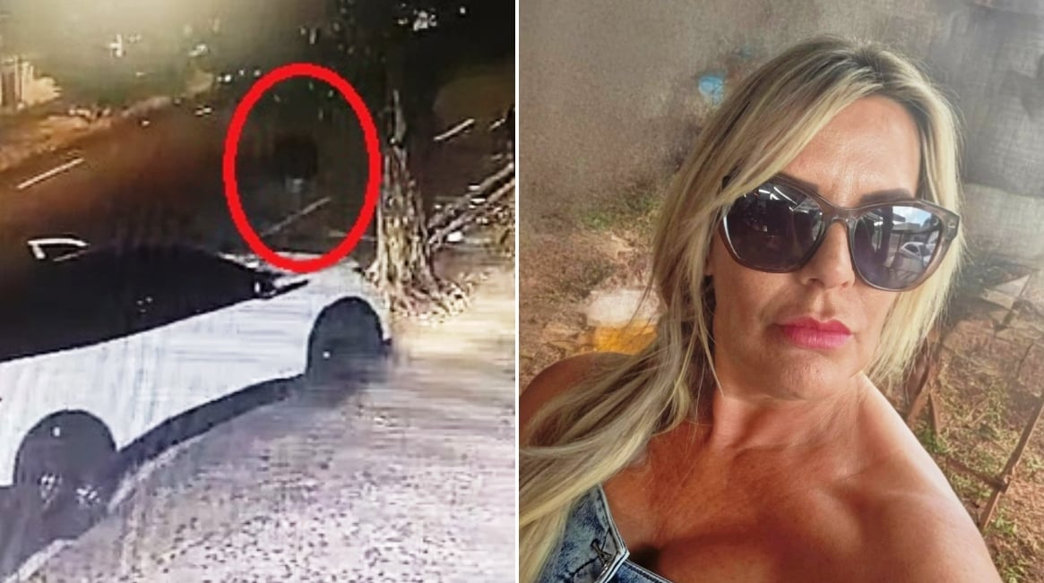 Vídeo mostra fuga de agressor após feminicídio; despedida tem balões