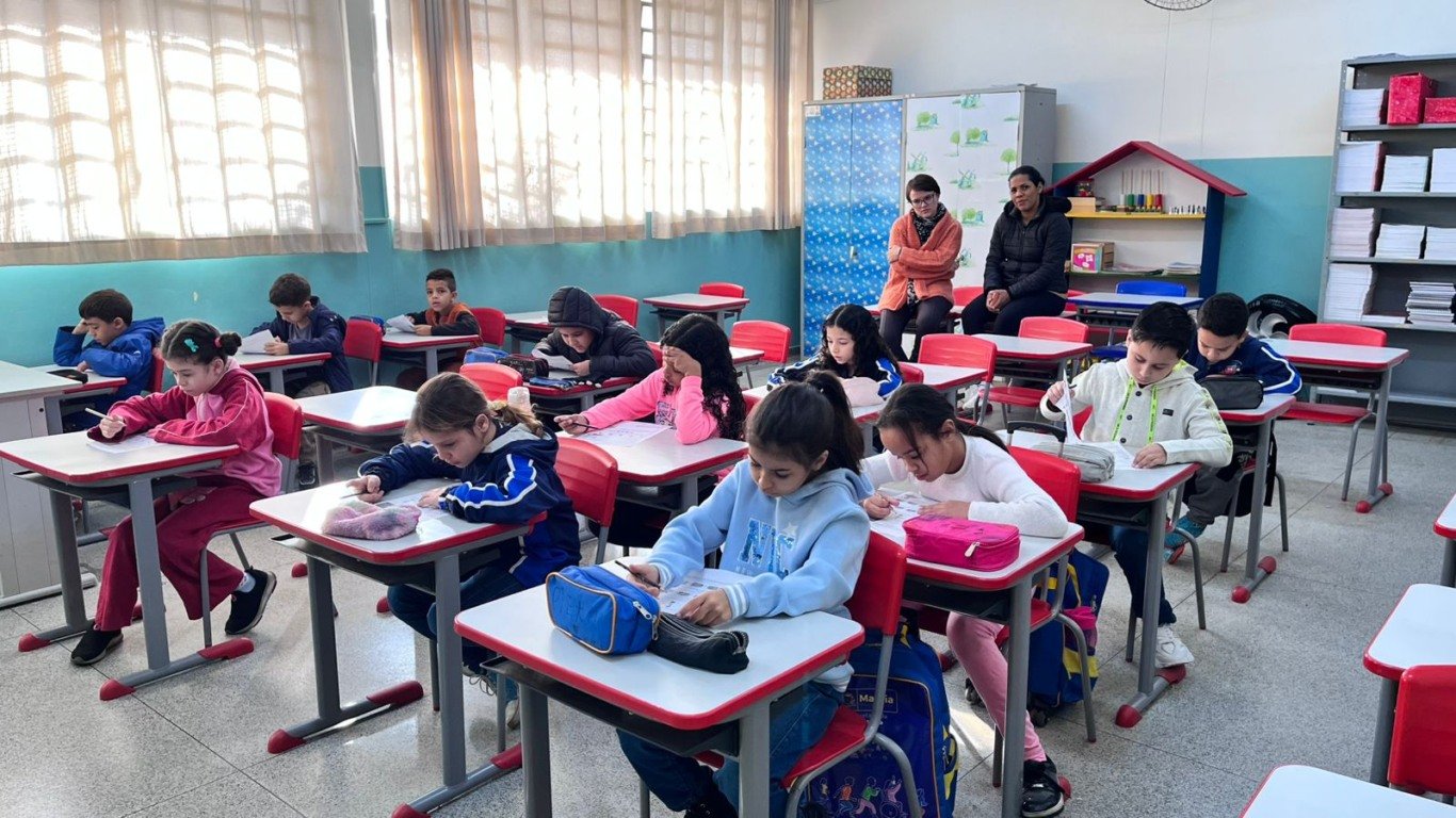 Simulado em Marilia prepara alunos para Olímpiada de Matemática
