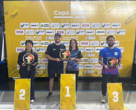 Tênis de Mesa de Marília vence etapa da Copa Brasil em Bauru