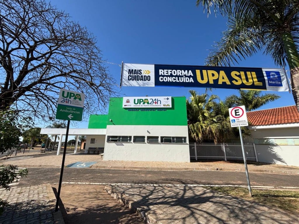 Reforma mostra nova estrutura em UPA de Marília e anuncia inaugurações