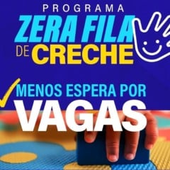 Zera Fila de Creche anuncia 150 novas vagas para crianças em Marília