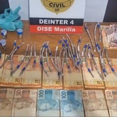 Deinter tem 122 prisões, 16.00kg de drogas e casos de Marília em agosto