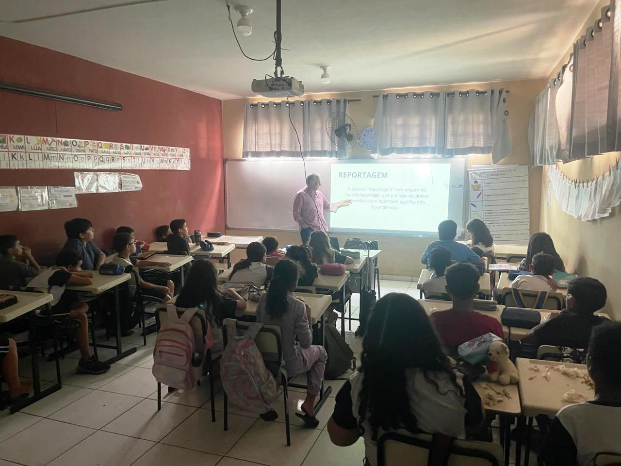 Alunos de Emef produzem reportagem após encontro com jornalista em ...