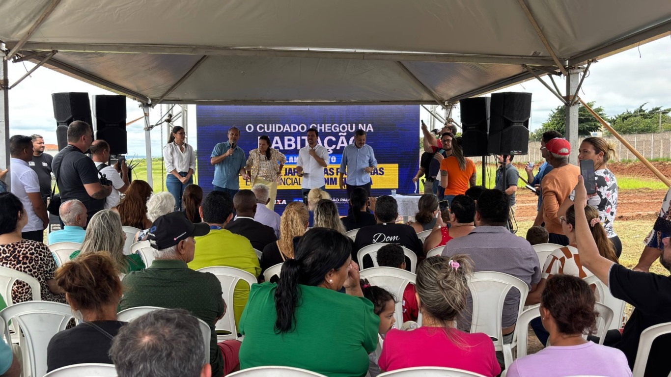 Obra para 336 apartamentos começa e prevê sorteios em Marília