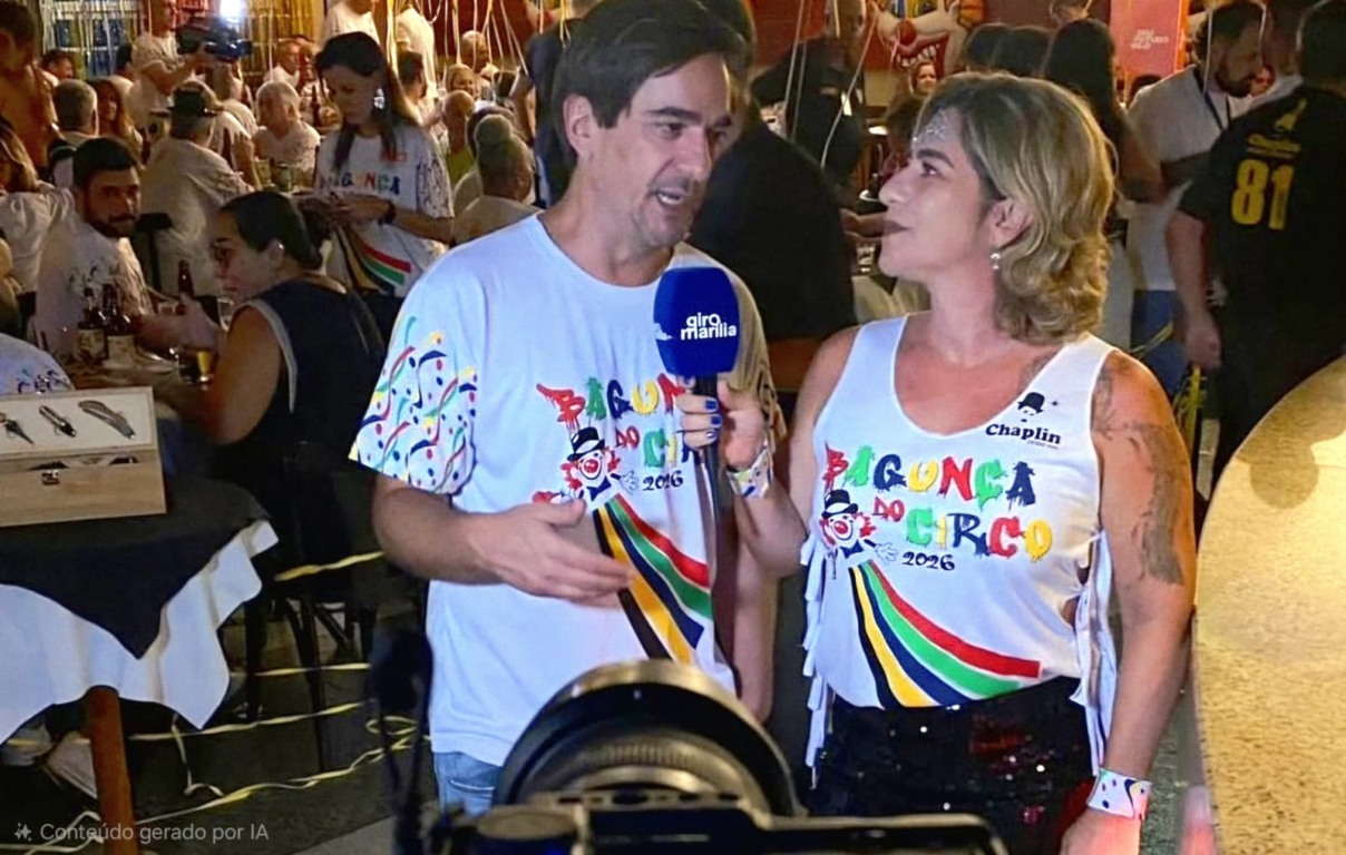 Circo faz esquenta carnaval em Marília com irreverência e salão cheio