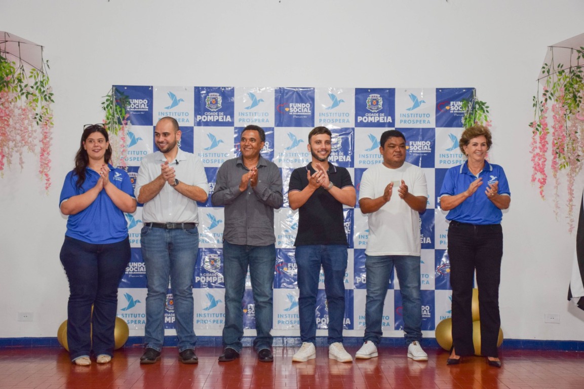 Instituto Prospera forma profissionais e reforça capacitação em Pompeia