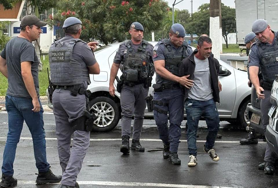 Acusado de matar namorada e atacar ex é preso em Marília; vídeo e fotos