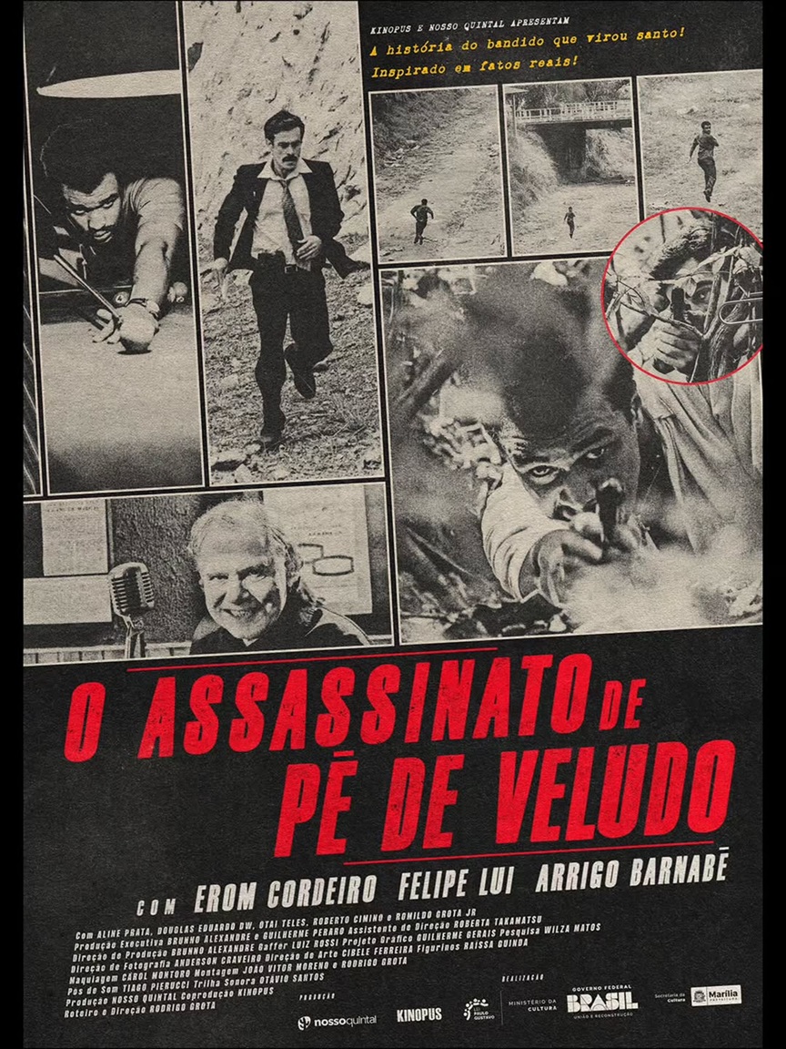 Filme sobre Pé de Veludo ganha cartaz e expectativa por lançamento