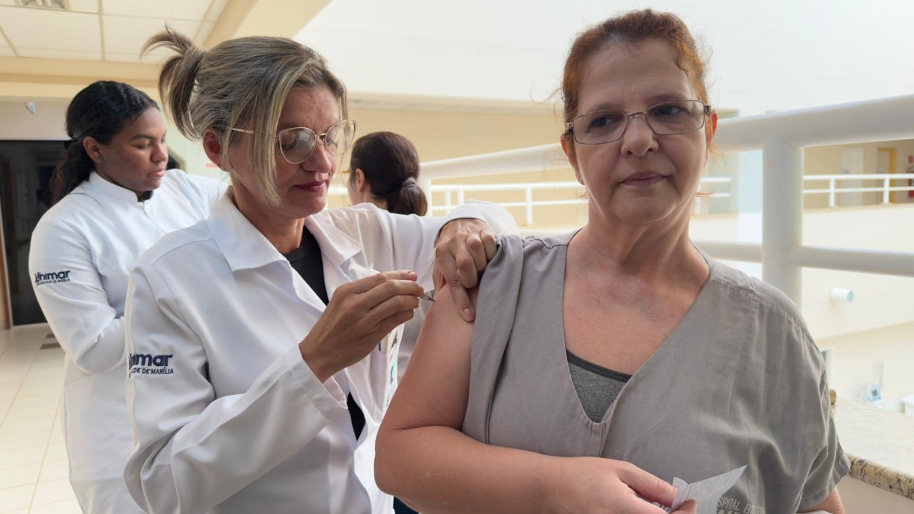 HBU mobiliza colaboradores em campanha de vacinação contra a Influenza