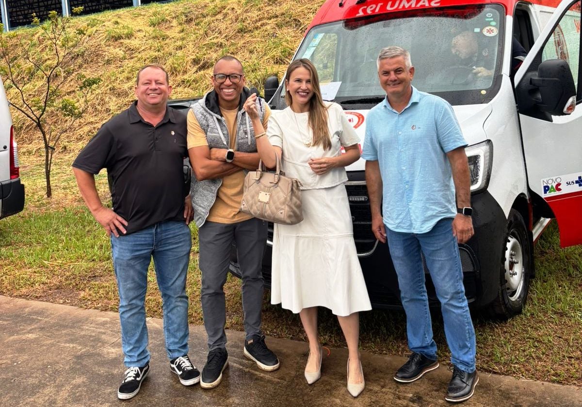 Samu de Marília recebe novas ambulâncias em repasse federal