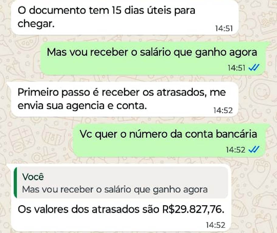 Vítima de golpe faz alerta em Marília