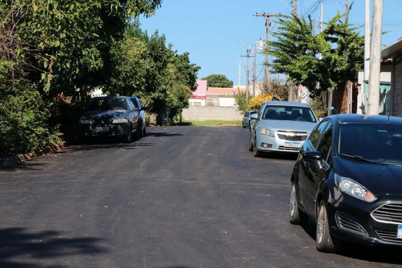 Infraestrutura - Termina obra de pavimentação no Jardim Ismael
