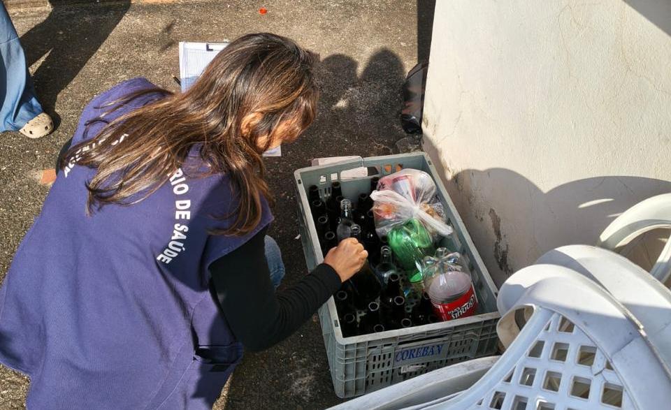 Bloqueio contra dengue encontra três focos de mosquito na zona sul