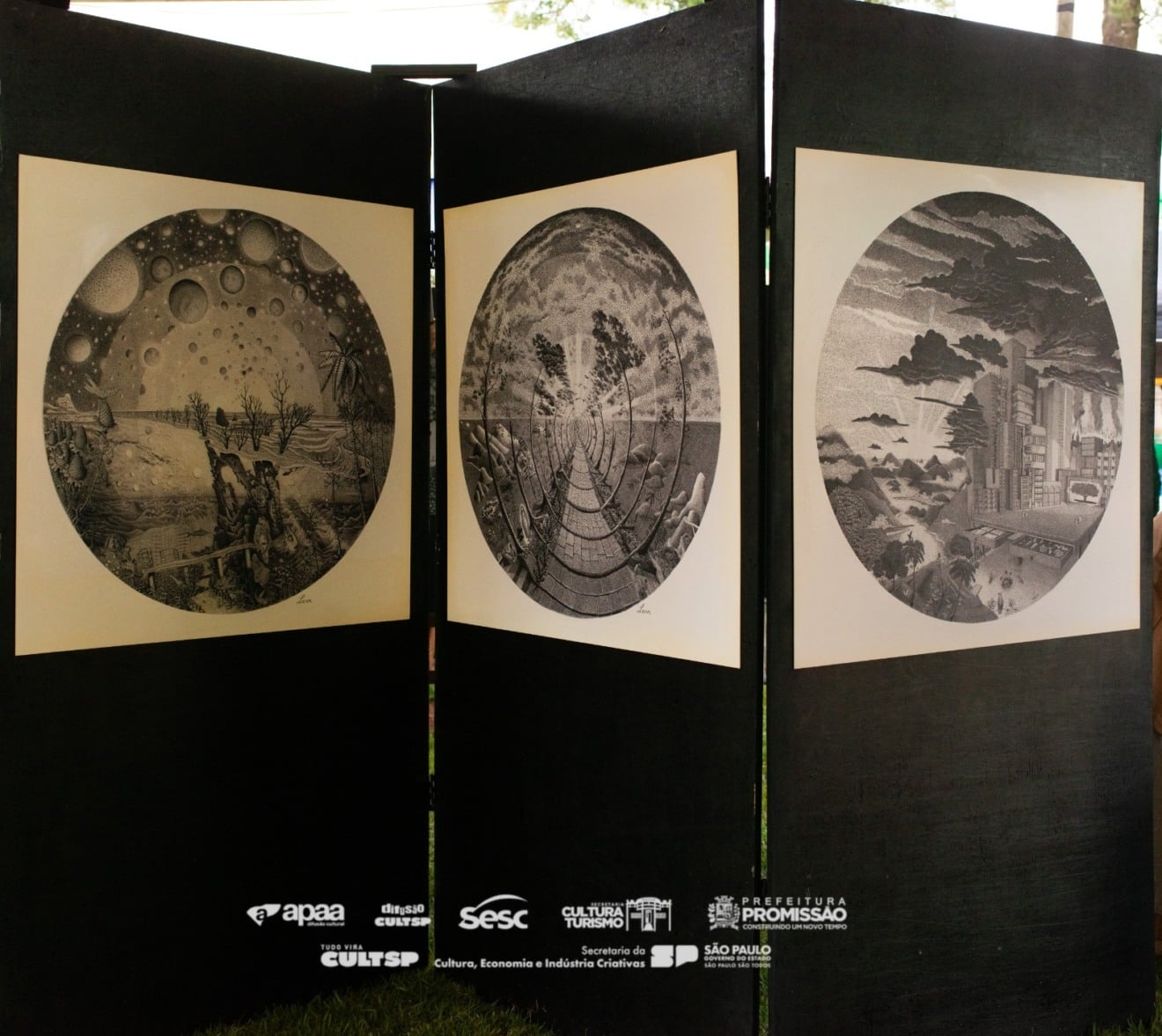 Exposição mostra universo de paisagens fantásticas de Levi Ciobotariu em Marília
