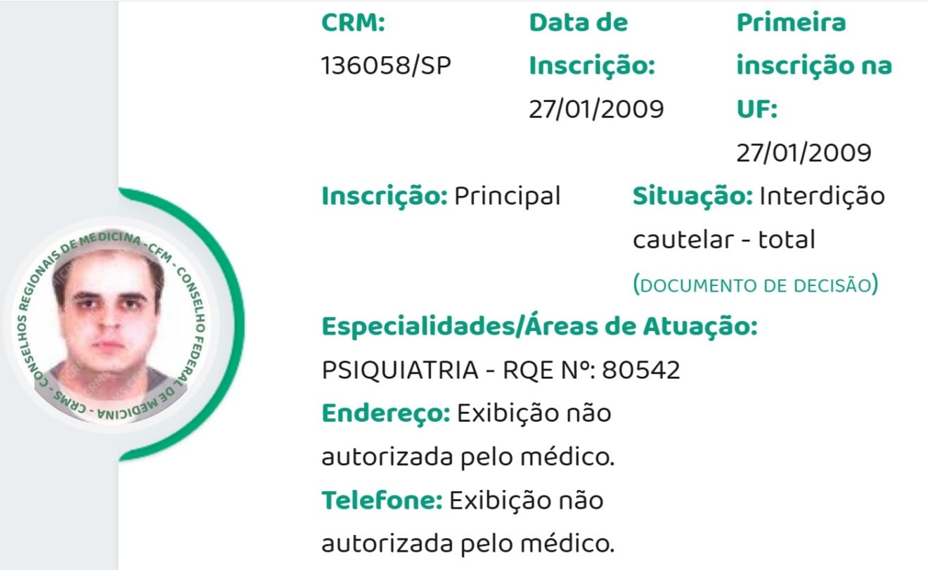 Justiça fixa valor em reparação de psiquiatra para 18 vítimas de crimes sexuais em Marília