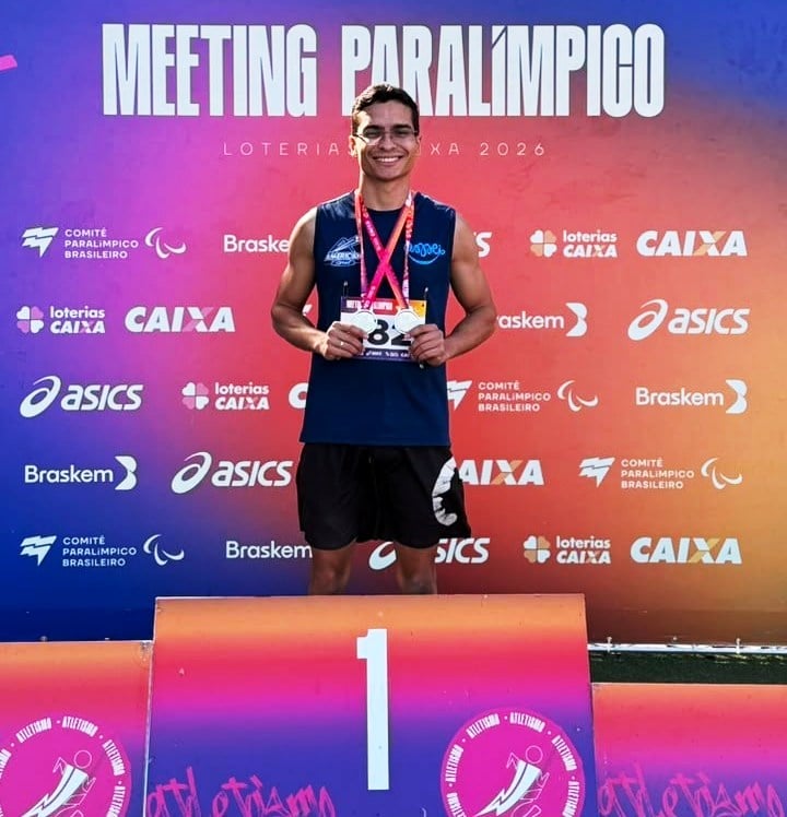 Amei conquista 31 medalhas com 23 ouros no Meeting Paralímpico